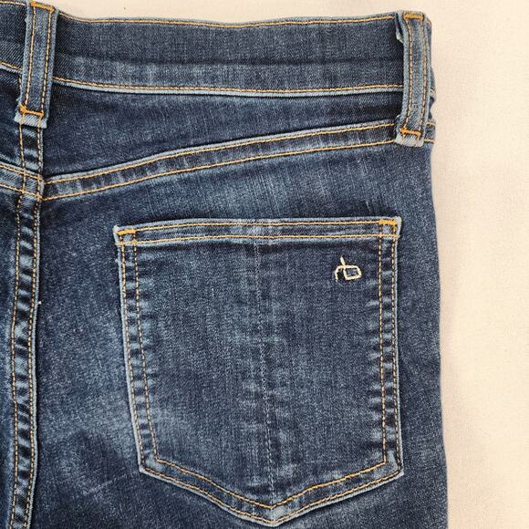 Rag & Bone 10 Inch Ankle Skinny Jeans Mad River Size 27 - Picture 6 of 11